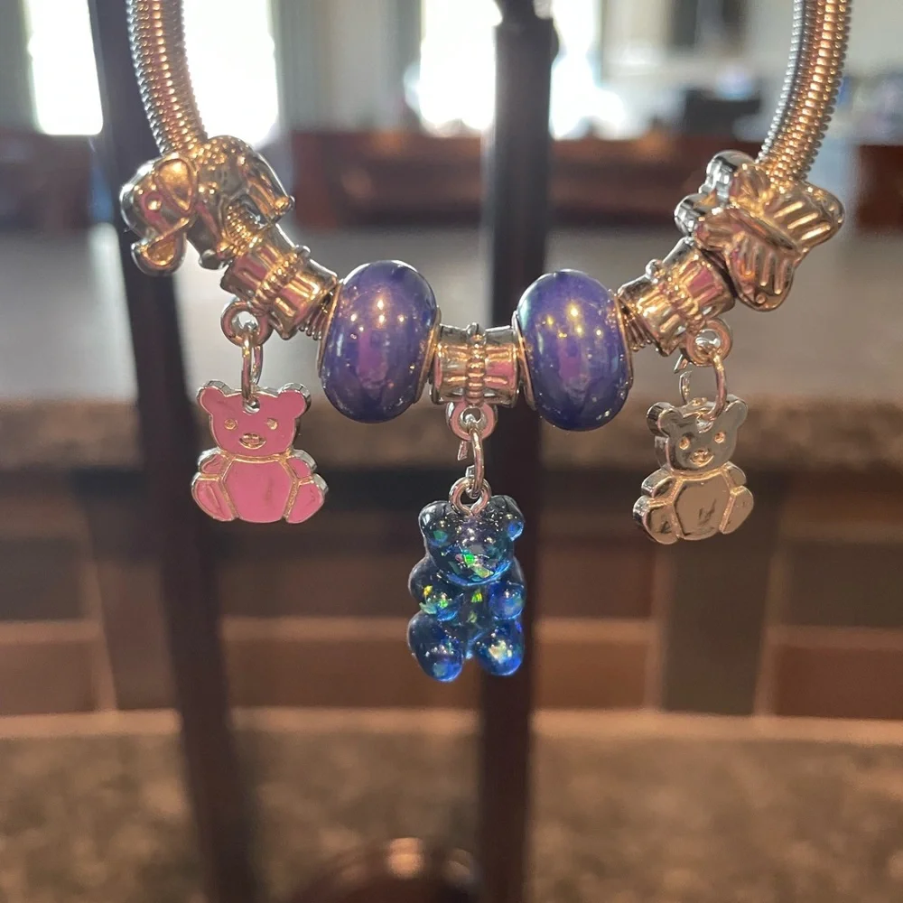 Girl’s Bracelets 2 Gummy Bear - NEW Great for Easter Basket🐰